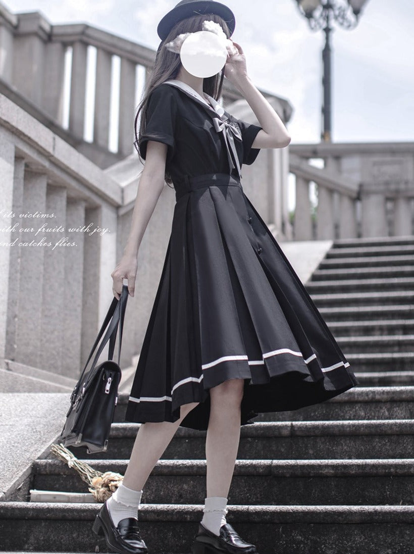 Sailor Six-Suite Dress + Ribbon + Badge