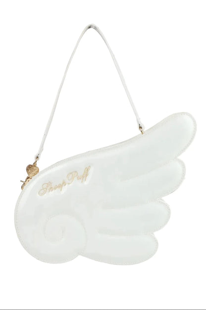 【10月28日予約締切】Black/White/Pink/Mint Sparkle Angel Wing Handbag Crossbody Bag
