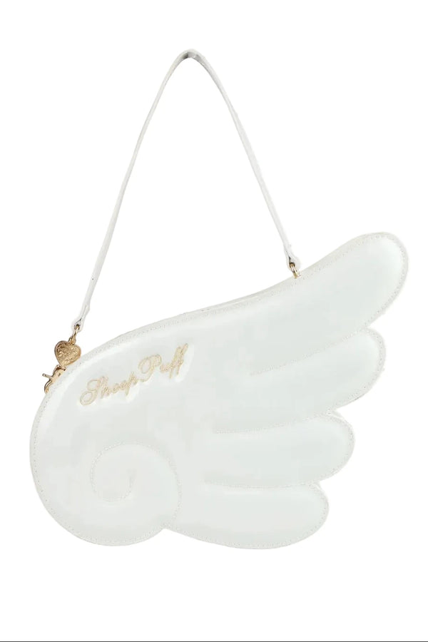 【10月28日予約締切】Black/White/Pink/Mint Sparkle Angel Wing Handbag Crossbody Bag