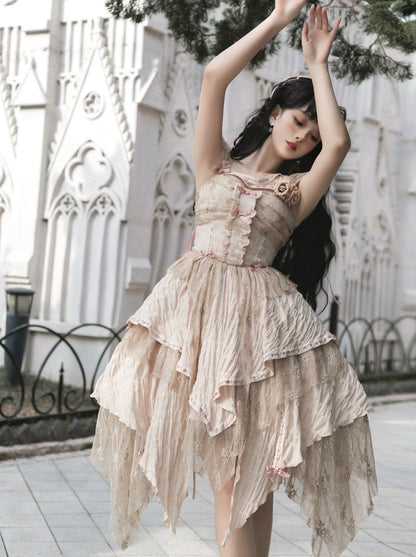 Original Lolita Halloween costume cos princesse robe gothique fleur mariage jsk classique everyday Lolita dress