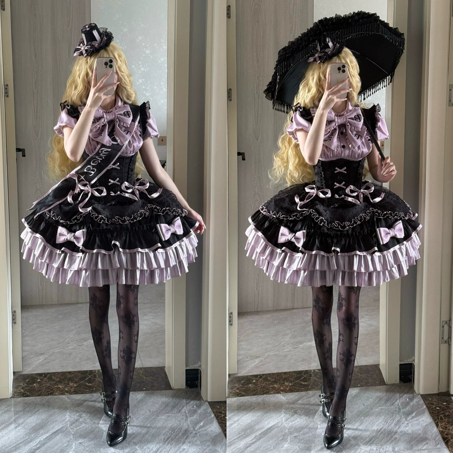 【5月12日予約締切】ブラックパープルロリータアイドルシリーズアクセサリー