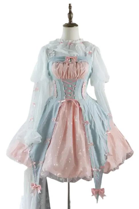 [Reservation deadline on September 28] Halloween Pumpkin Dark Sweet Dress Set