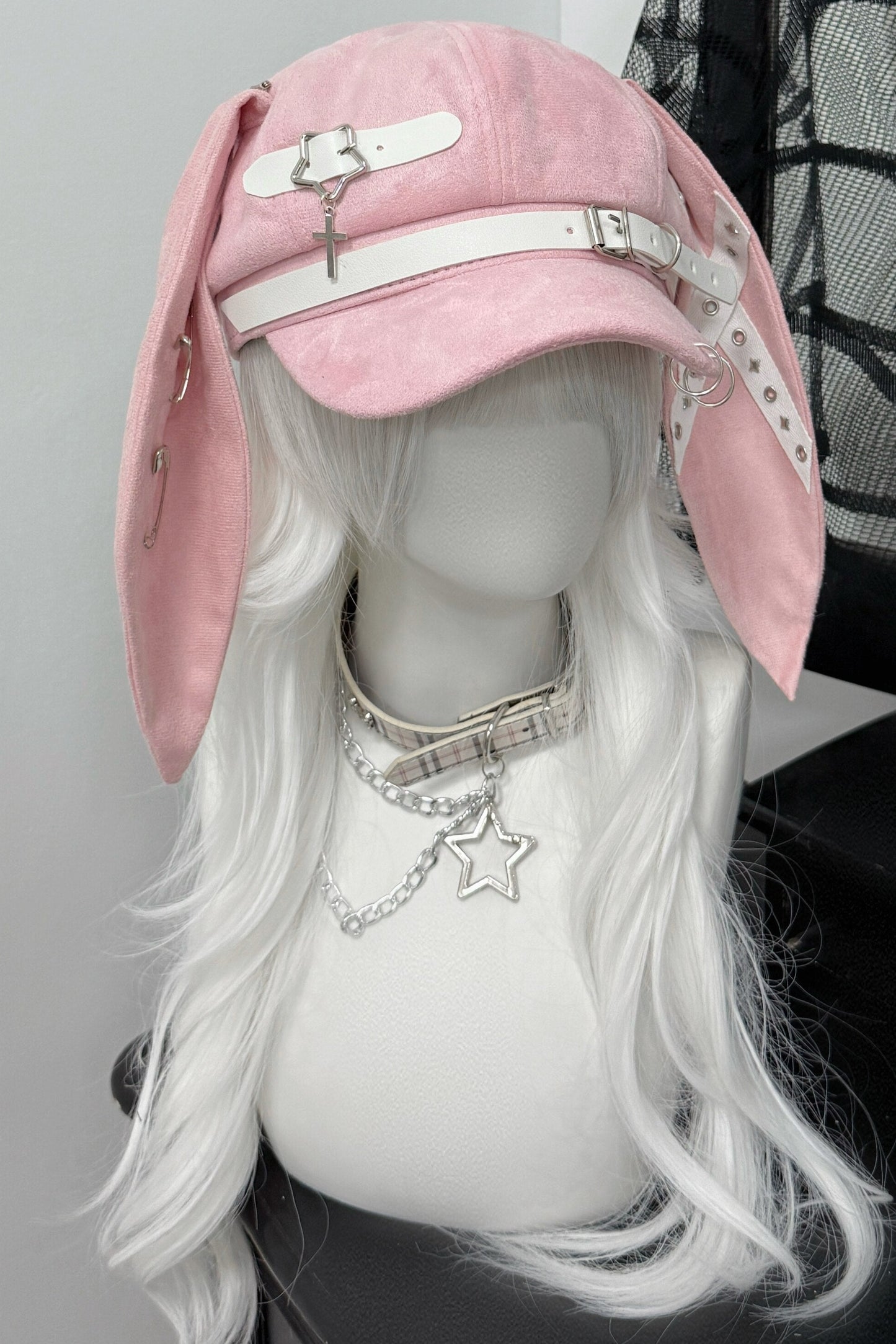 朋克兔子耳朵帽子