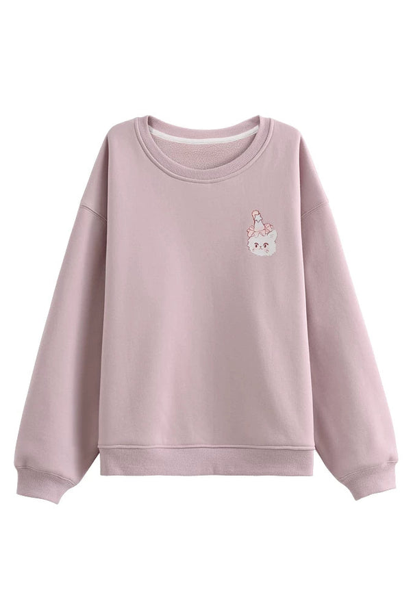 キュートキャットフリーススウェット