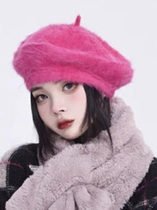 pink beret