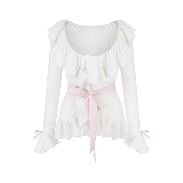 Edelplush Jacket +Knit Suspenders +Skirt