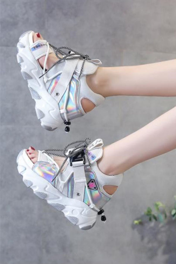 モードアップダディサイバーパンクサンダル