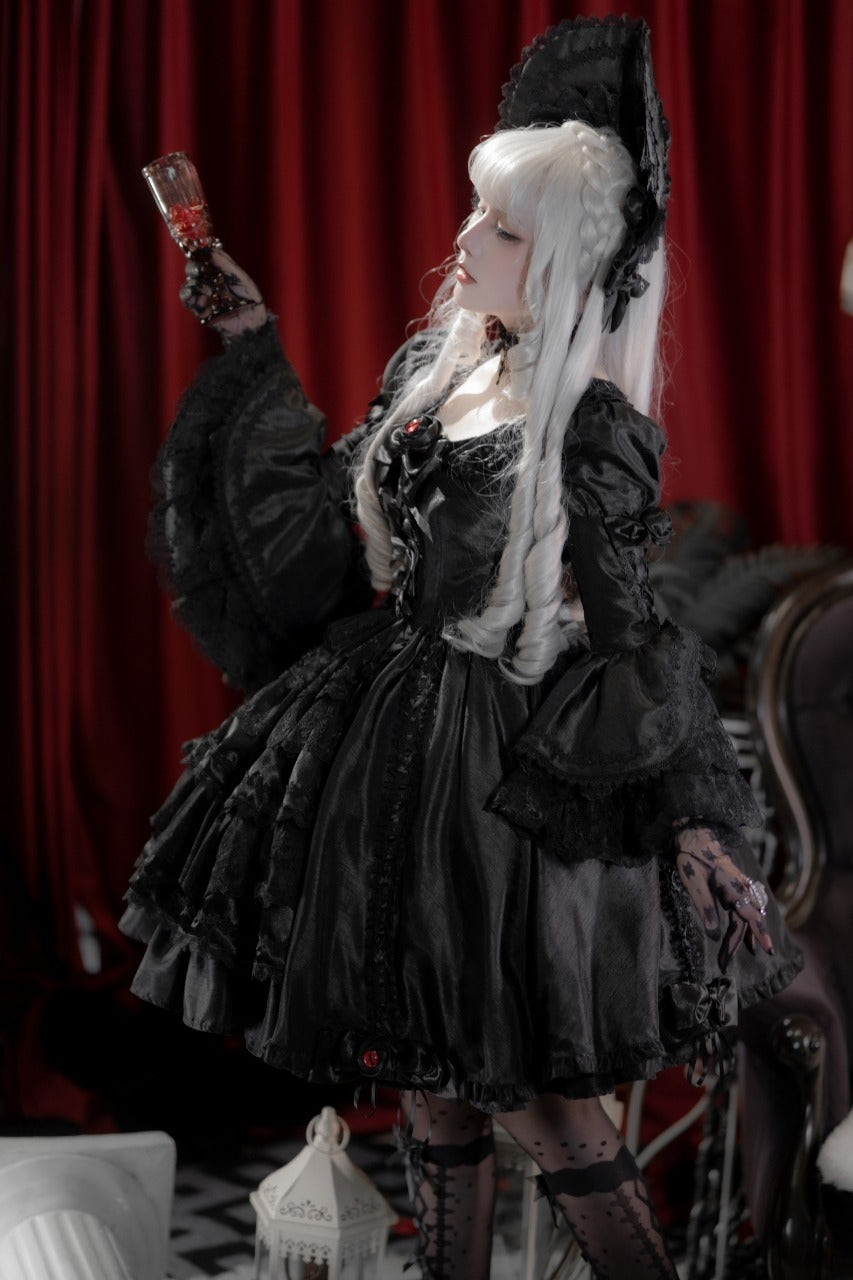 [Reservation deadline: September 18th] Witch Night in Weird Paradise Gothic Cloak + Mini Dress