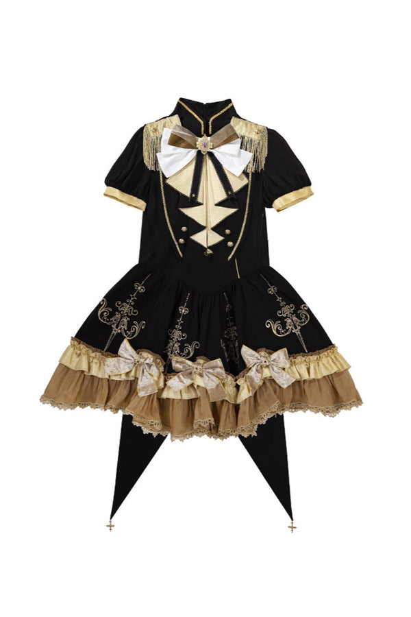 Dark Cute Lolita Dress + Shawl