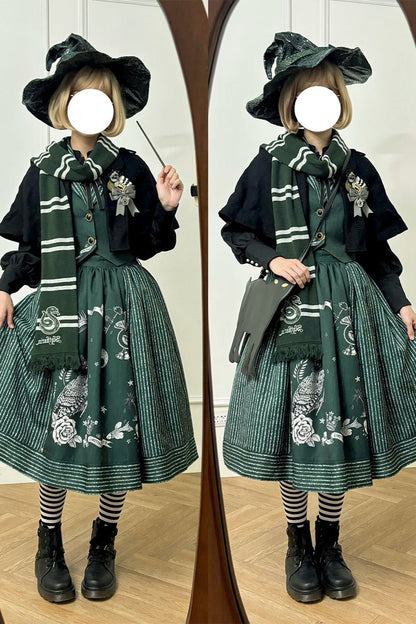 [November 4 reservation deadline] Magic Messenger Daily Elegant College Style Skirt