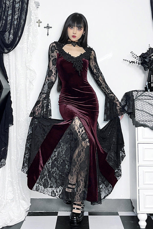 Gothic Fishtail Dresses