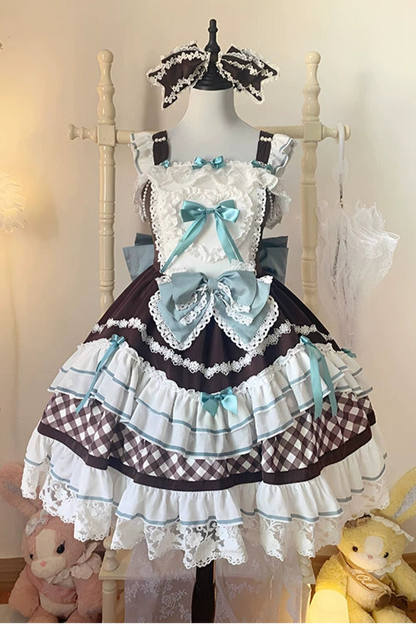 Lovely Heart Suspender Cake Dress + Headdress + Tail