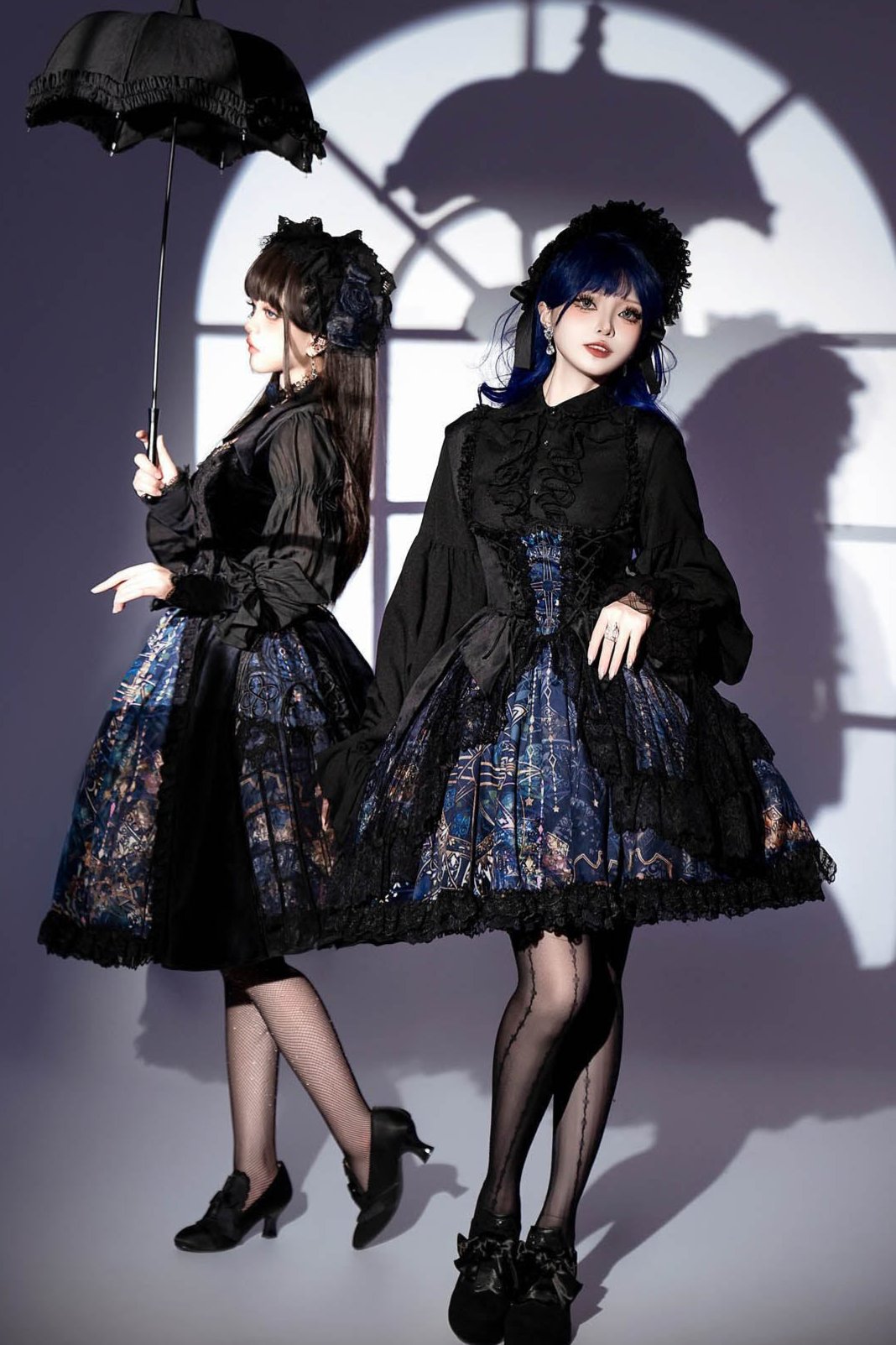 [Reservation deadline on October 15] Color Window Classical Elegant Gothic Lolita Dress/Shirt/Apron