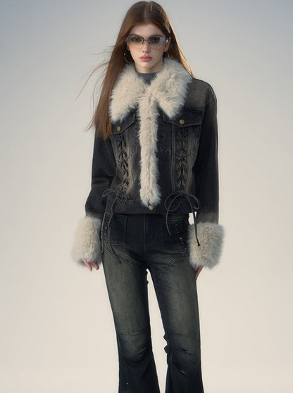 American Retro Fur Osh Fur Jacket