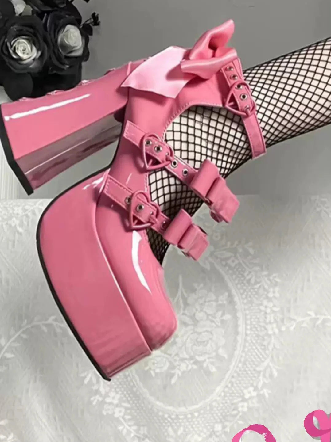 [预购截止日期 4 月 10 日] 芭比娃娃派对三团绵羊泡芙原创洛丽塔领带甜酷宝贝蝴蝶结