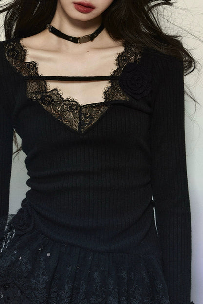 Munich Love Letter Lace Top