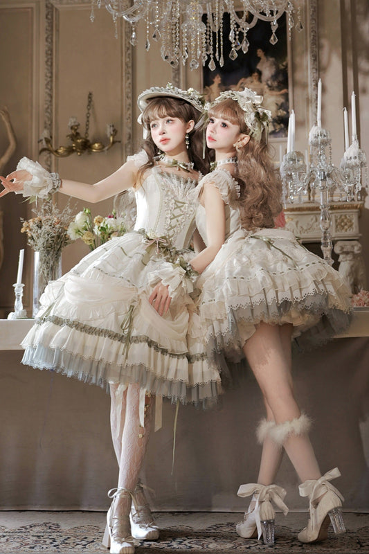 Jasmine Elegant Ballerina Lolita Dress and Accessories