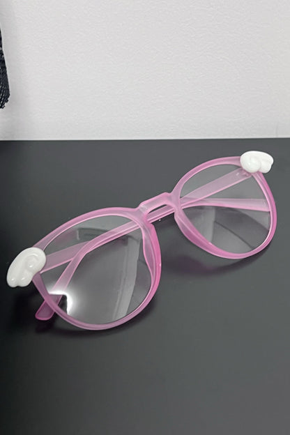 Aqua Cute Sub Cal Flat Glasses