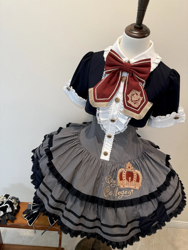 [Pre-order Deadline: March 31] Magical Academy Elegant Crown Embroidery Dress Type A/B