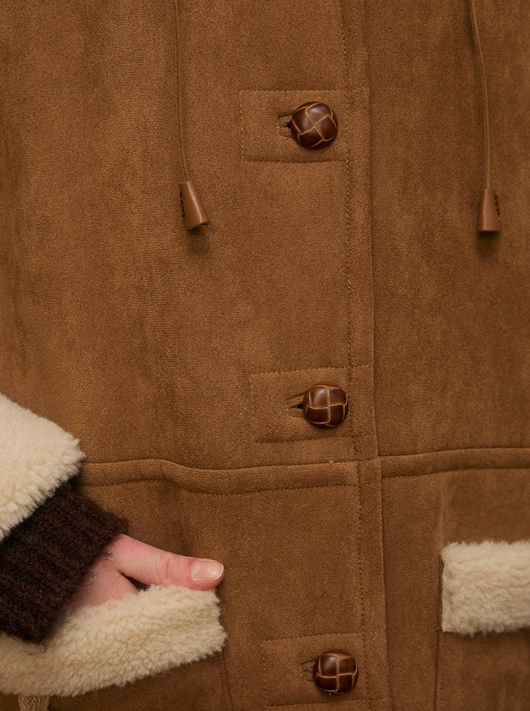 Middle Mouton Coat