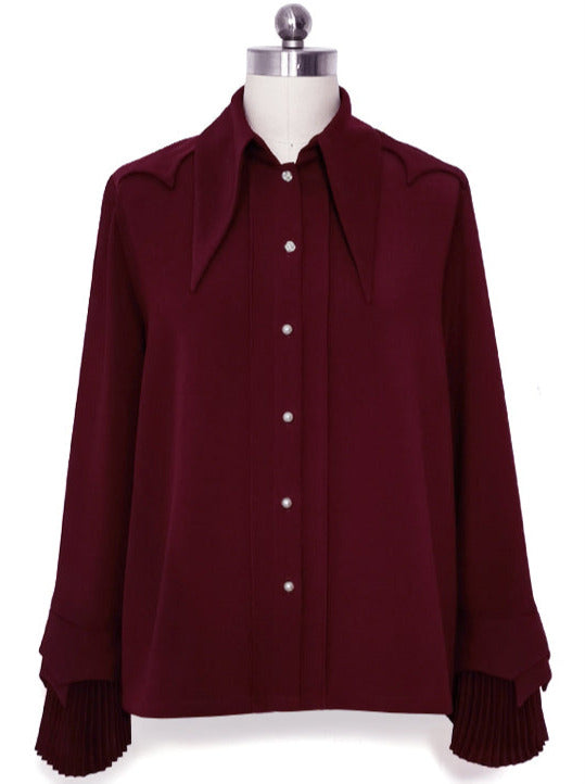 Floating Phantom Pointed Color Lolly Talitor Prince Shirt