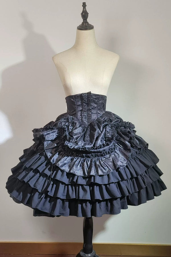 Gothic Frilled Lolita Skirt