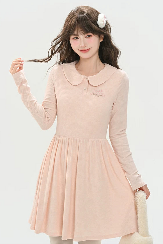 スウィートドールニットドレス