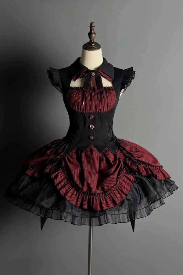 [Order Deadline: November 28] Magic Potion Halloween Gothic Style Slim Sleeveless Dress