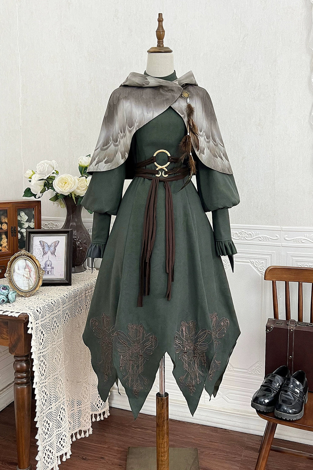 Dark Journey Dress + Cloak