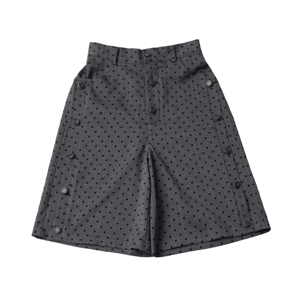 Monochrome Star Dot Shorts Set