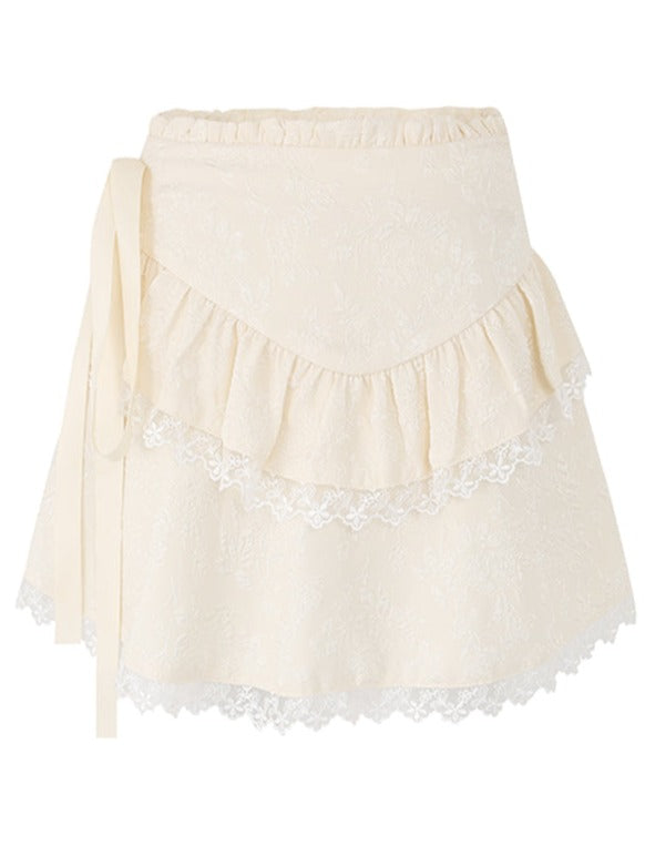 Ribbon frill tops + frill skirts