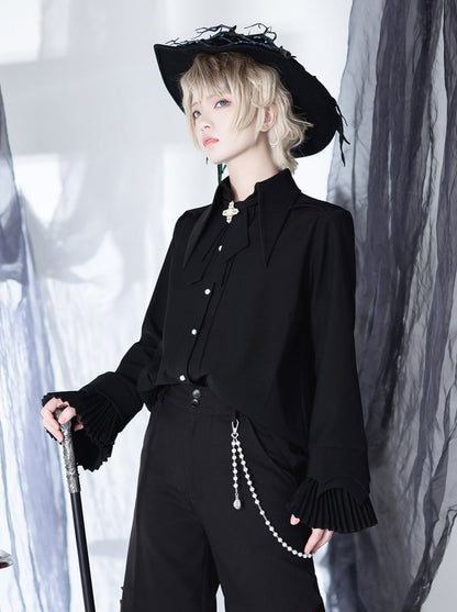 Floating Phantom Pointed Color Lolly Talitor Prince Shirt
