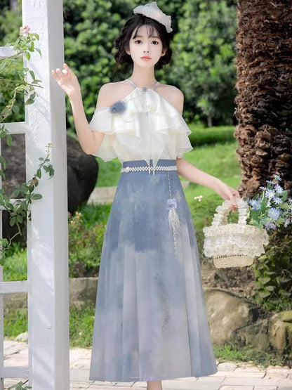 インプルーブドハンフーホースフェイススカートセット