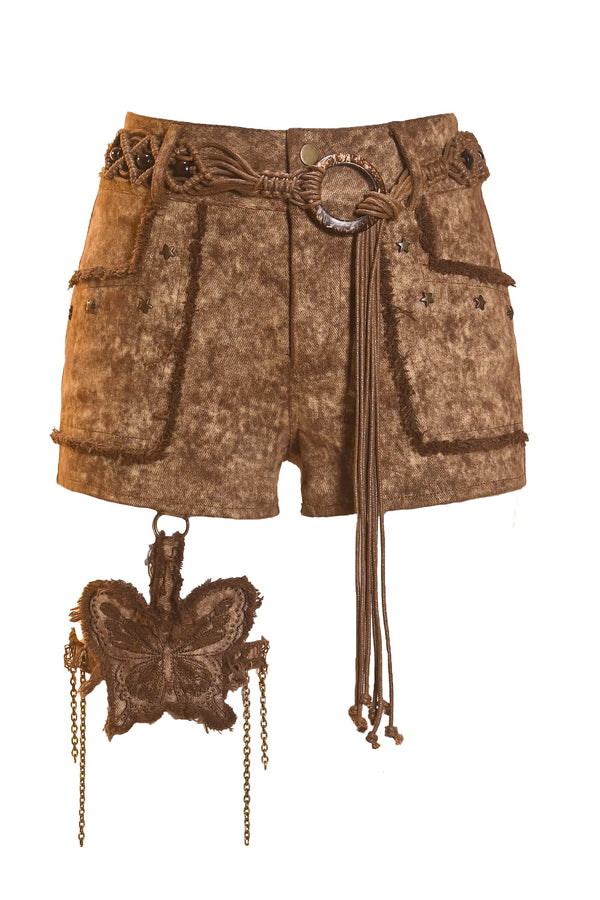 【予約商品】Y2K ホットガールレトロショートパンツ