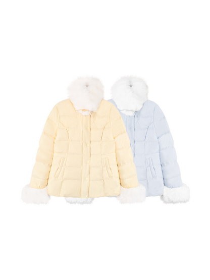 ノルディックファーコラーダウンジャケット