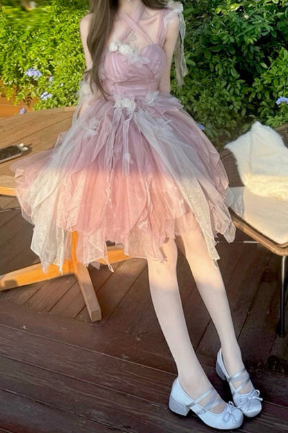 Flower Island Fog Moon Pure Desire Fairy Dress