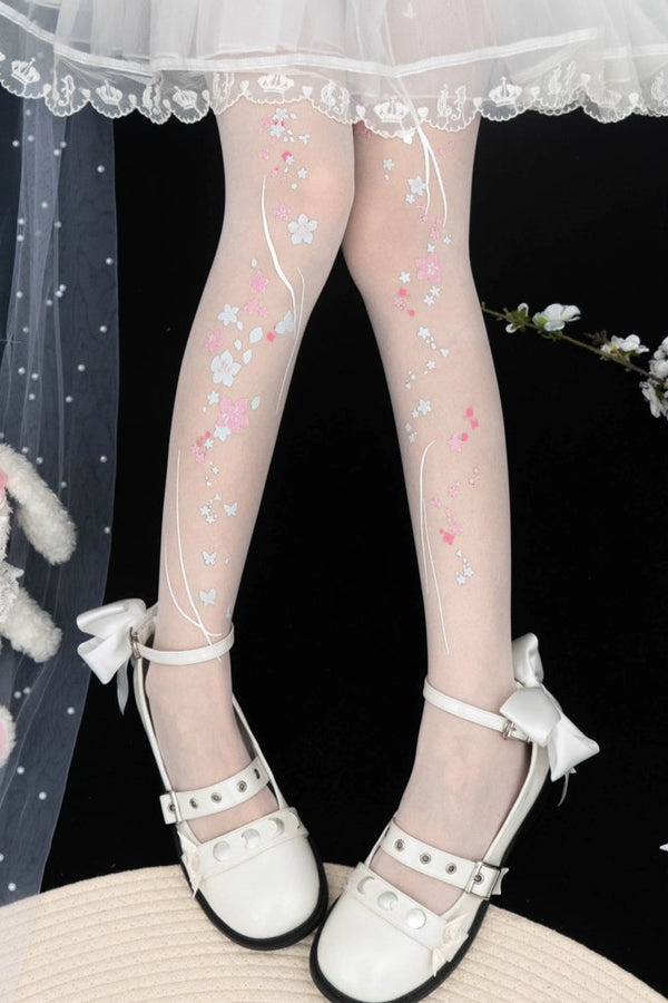 Sakura Lolita Tights