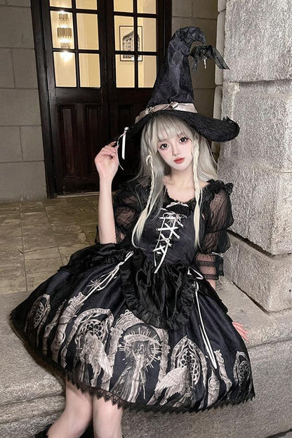 Eternal Night Dark Ballet Tile Gothic Bischedres Suit