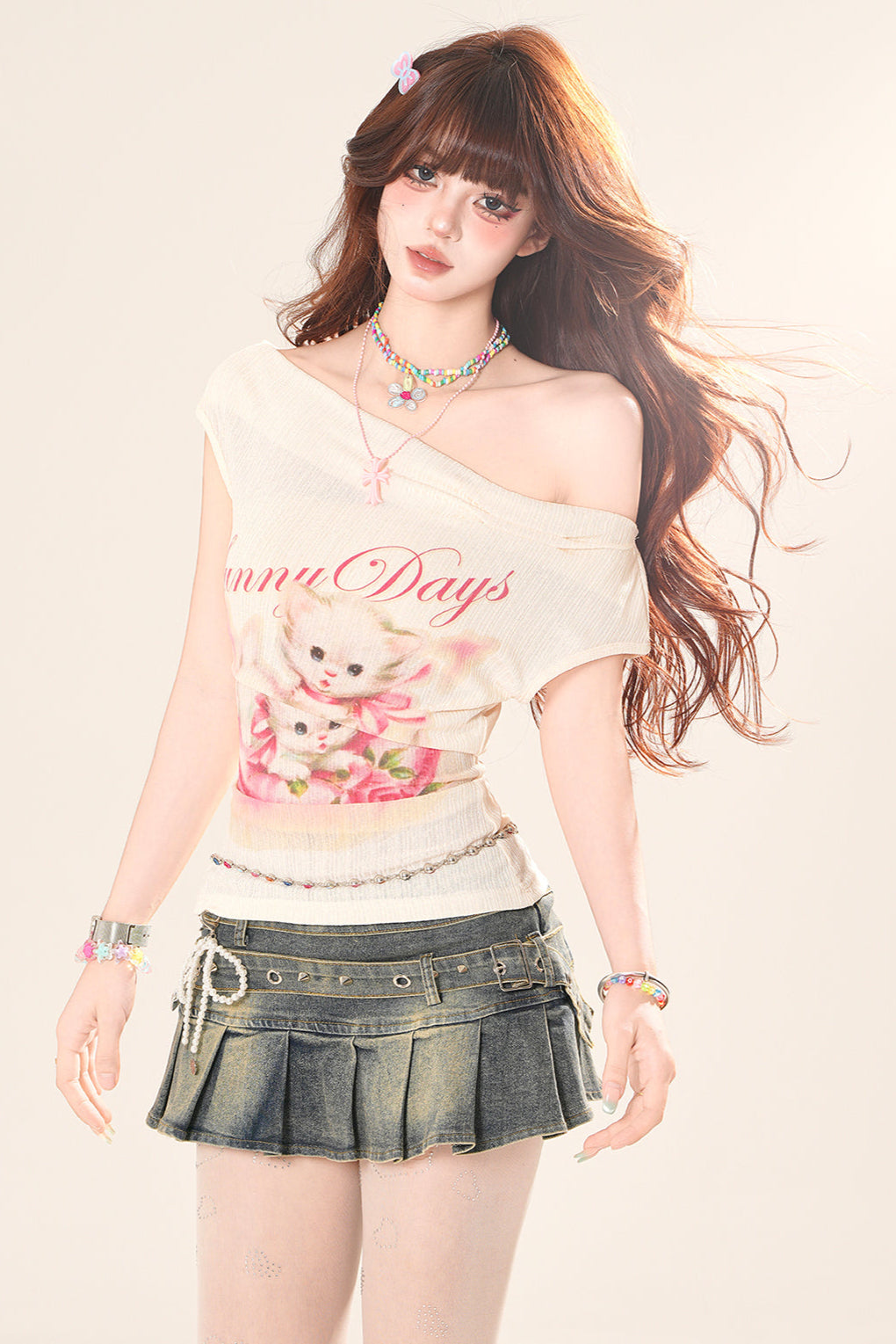 Strapless Sweet Girly Top