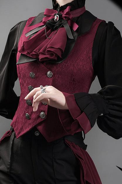 [September 15 Reservation Deadline] Nightmare Black Red Gothic Tsu Ins Prince Suit