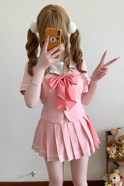 アニメヒロインピンキーセーラー服