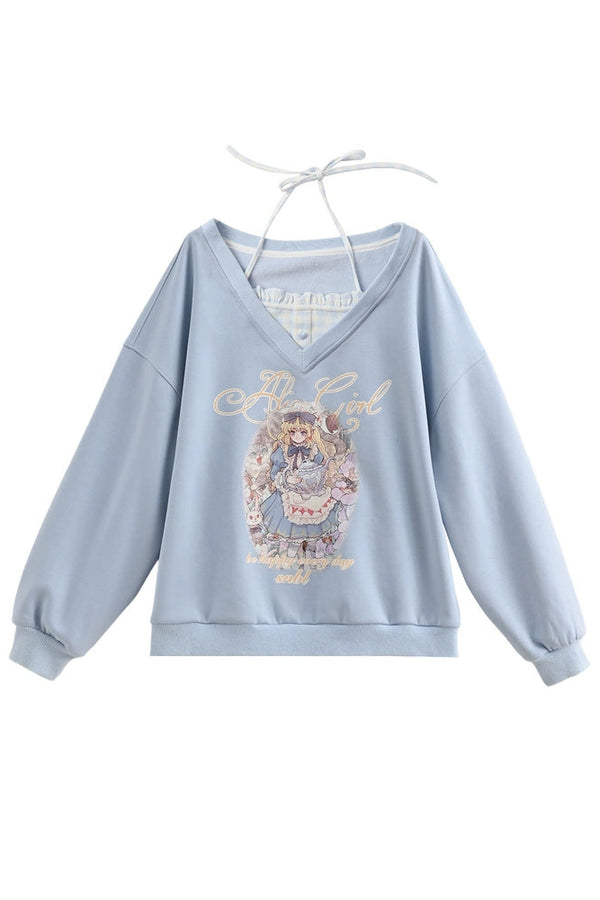 フェアリーテイルフリースラインドトップス