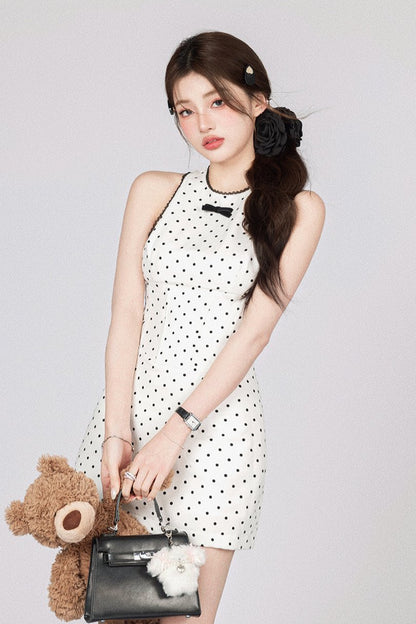 Polka Dot College Summer Dress