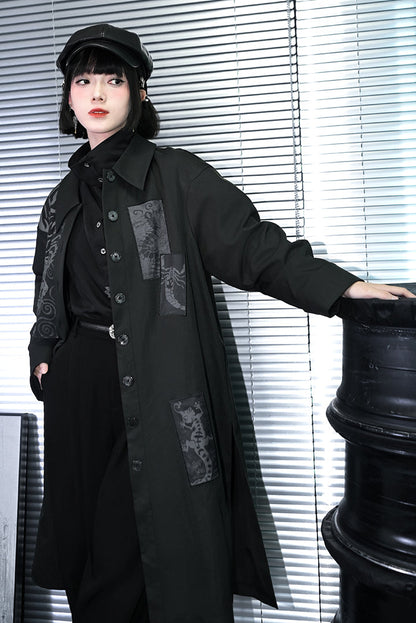 China Mode Long Trench Coat