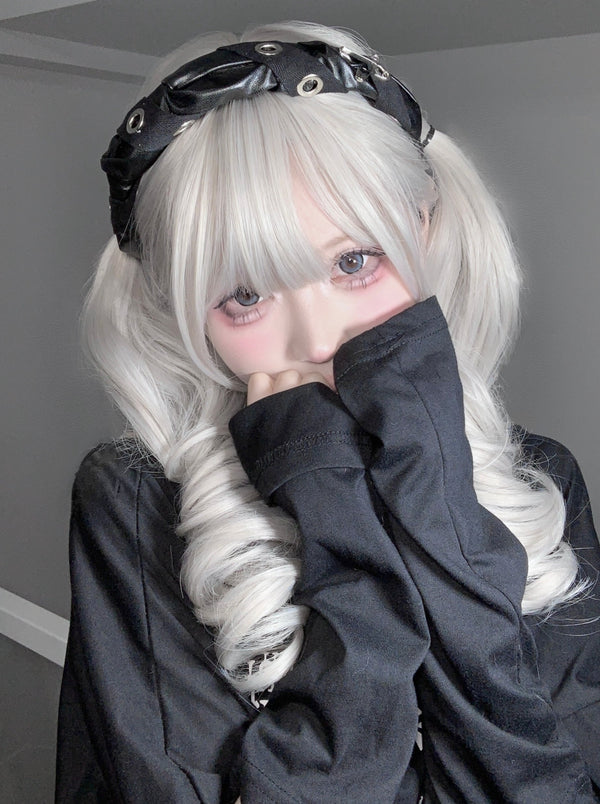 Dark Gothic Twist Leather Headband