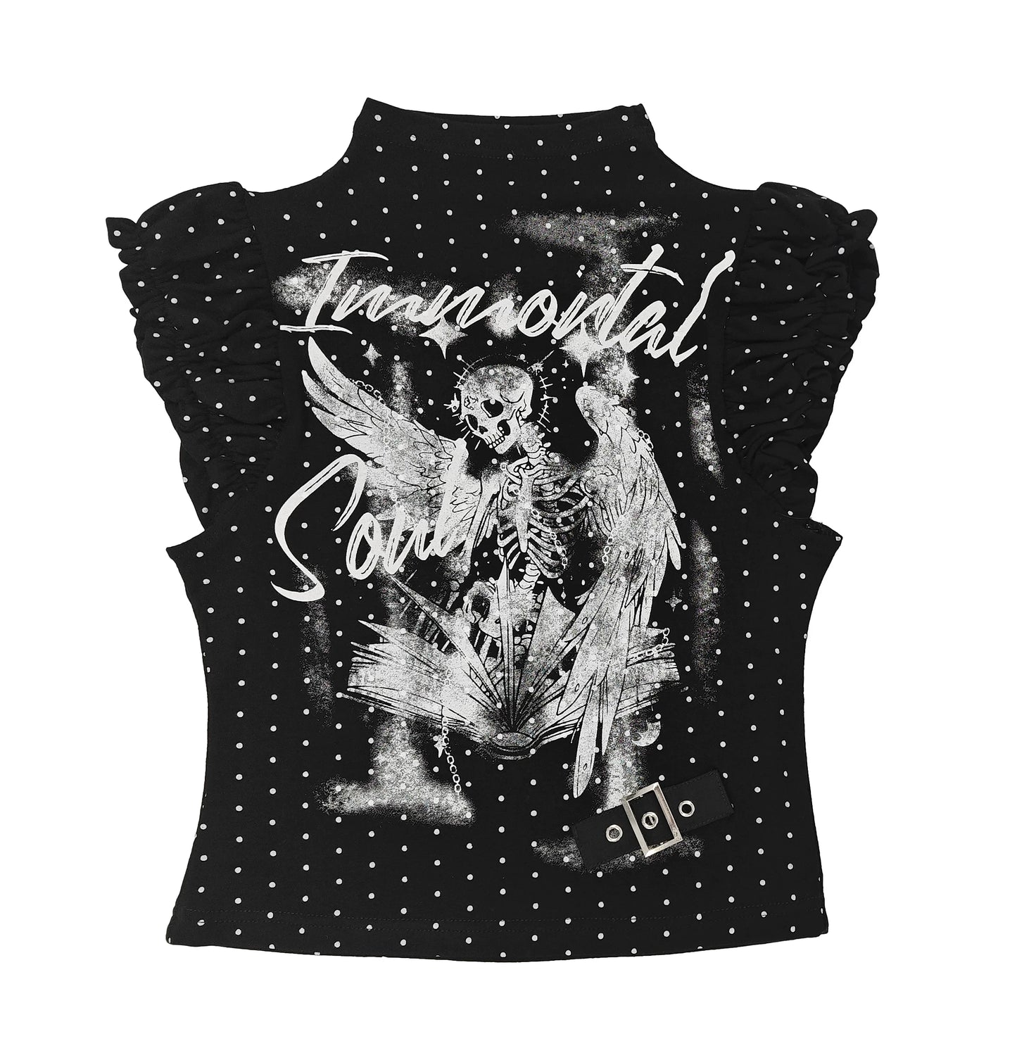 Decadent Angel Punk Ruffle T-Shirt