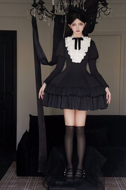 [Reservations] Gothic Doll Ruffle Lolita Little Dress