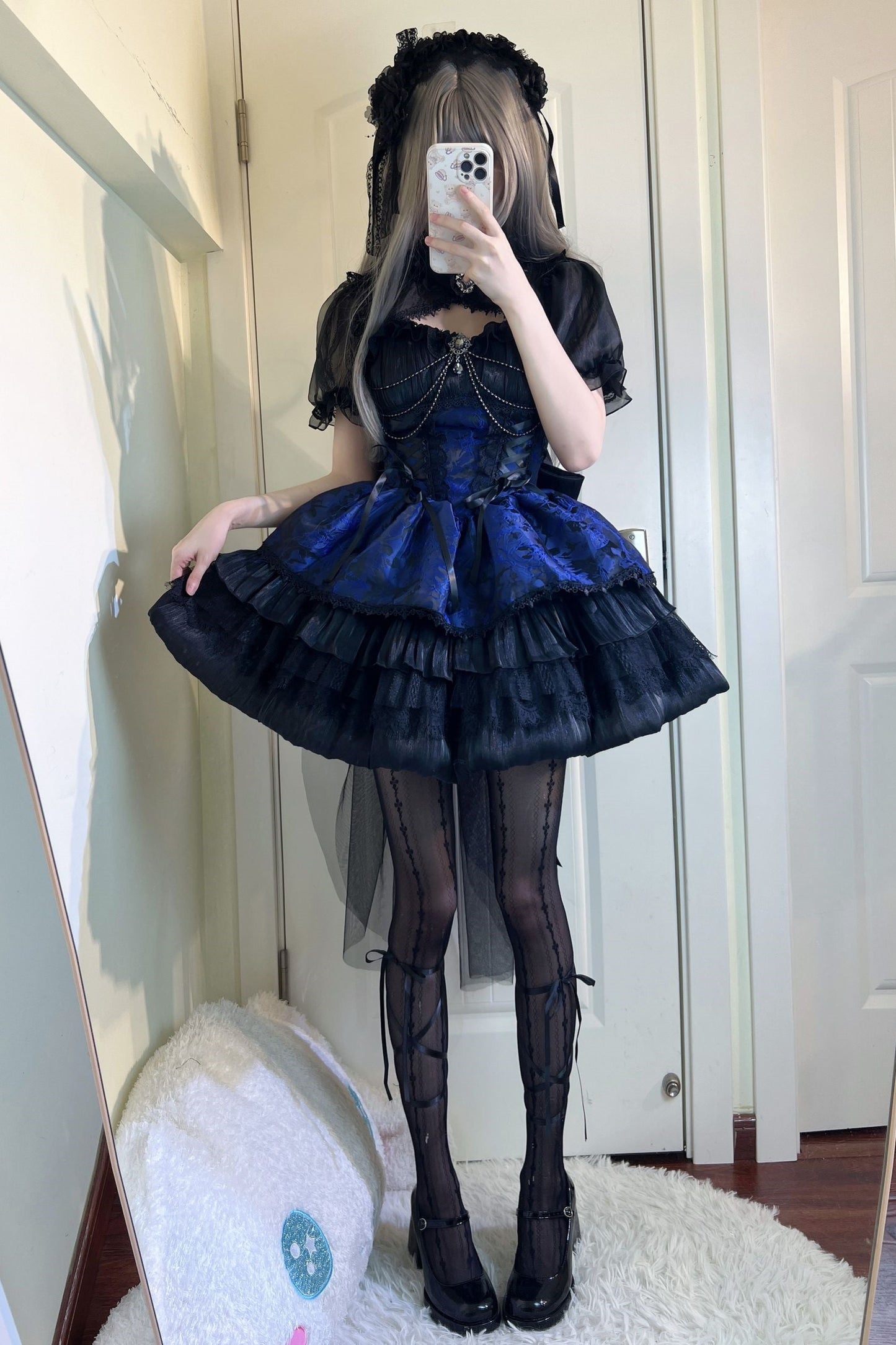 Vestido Lolita con Peto de la Serie Oscura