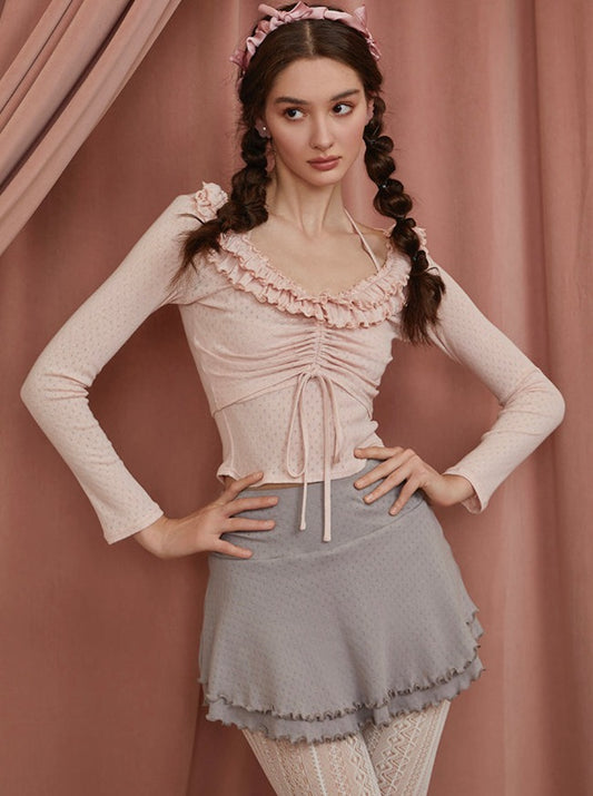 리본카드링+프릴트윌+닉키아미소울+프릴스카프 