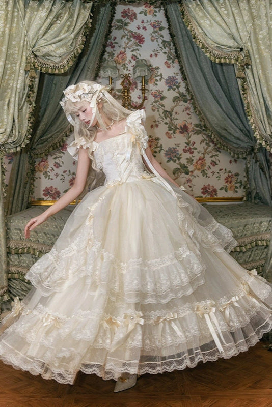 Robe Lolita Princesse Camélia au Clair de Lune
